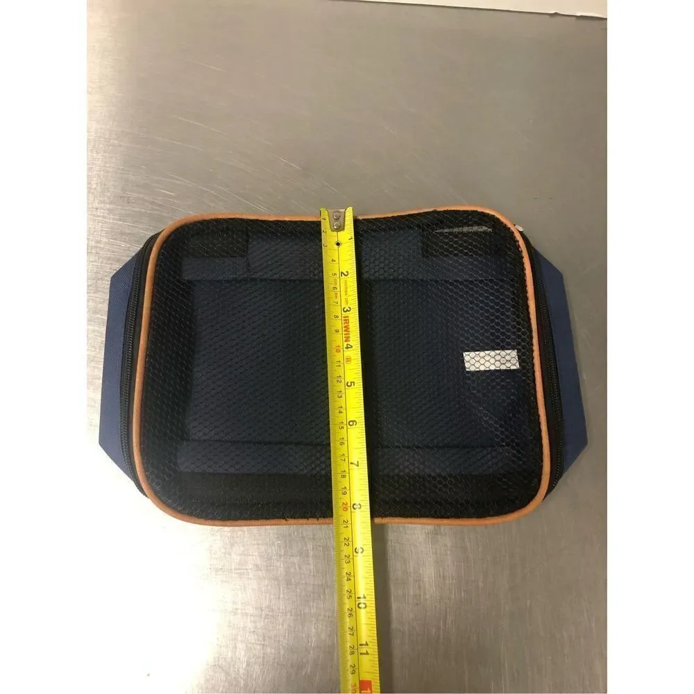 AARP Men’s Navy Blue Luggage Travel Organizer Zip Up Set